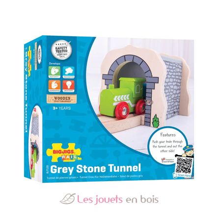 Grey Stone Tunnel BJT120 Bigjigs Toys 5