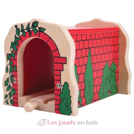 Red Brick Tunnel BJT135 Bigjigs Toys 5