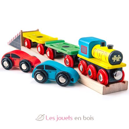 Car Loader BJT199 Bigjigs Toys 1