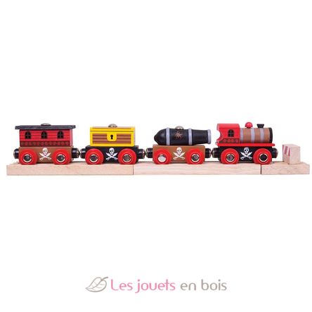 Pirate Train BJT473 Bigjigs Toys 3