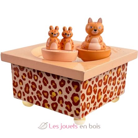 Leopard Music Box S95026 Trousselier 1