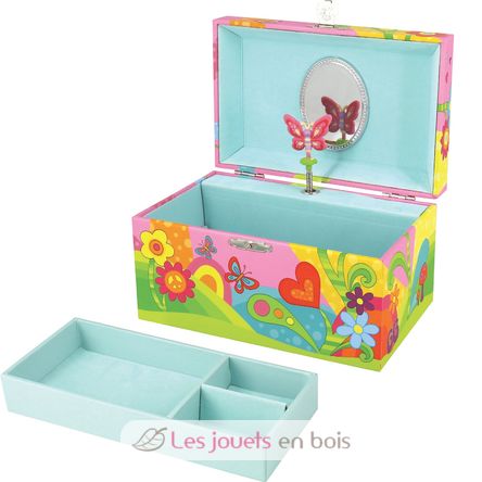 Music Box Butterfly Meadow GK60648 Goki 5
