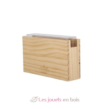 Wooden root view planter ED-KG372 Esschert Design 1