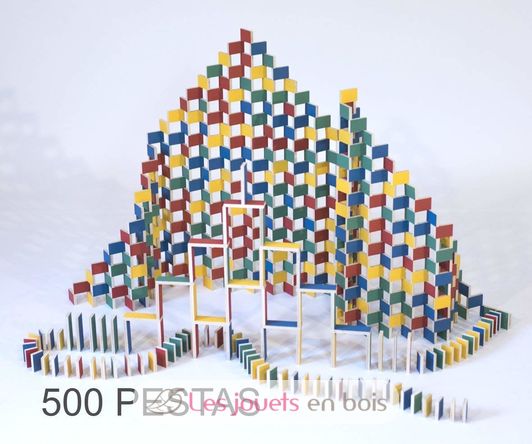 Box of 500 dominoes Pestas PE-500Pcube Pestas 3