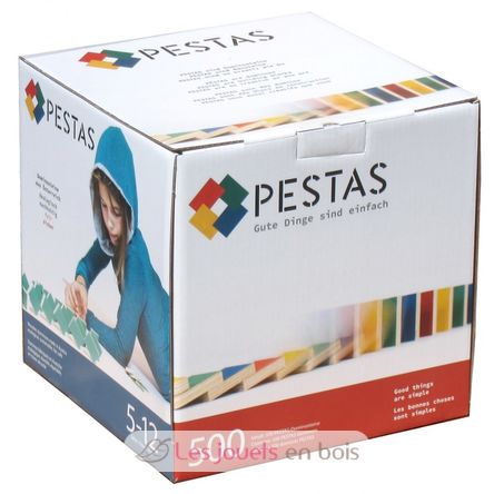 Box of 500 dominoes Pestas PE-500Pcube Pestas 8