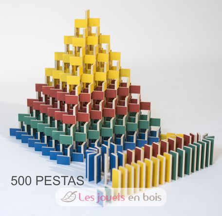 Box of 500 dominoes Pestas PE-500Pcube Pestas 2