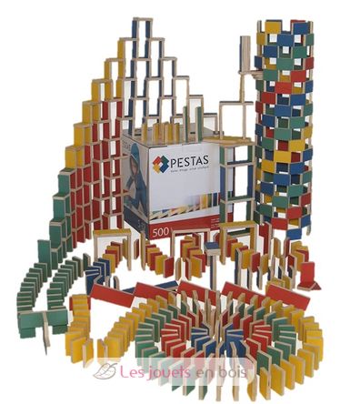 Box of 500 dominoes Pestas PE-500Pcube Pestas 1