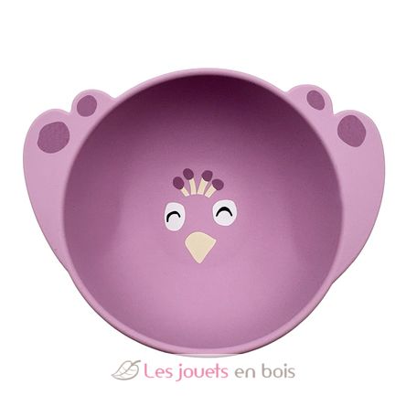 Silicone bowl with suction Mrs Peacock TX-96-464 Trixie 1