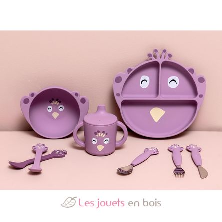 Silicone cutlery set 3-pack Mrs Peacock TX-96-465 Trixie 5