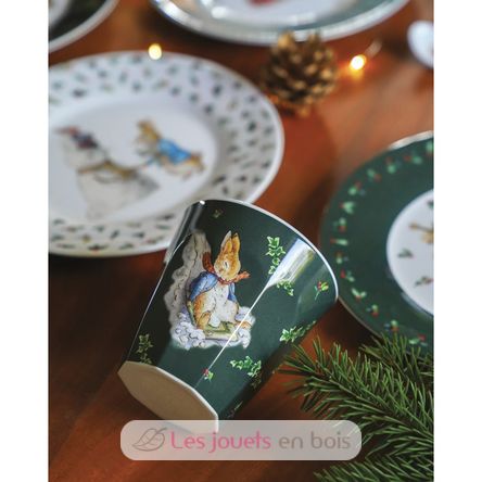 Tumbler Peter Rabbit Christmas green PJ-BP714N Petit Jour 3