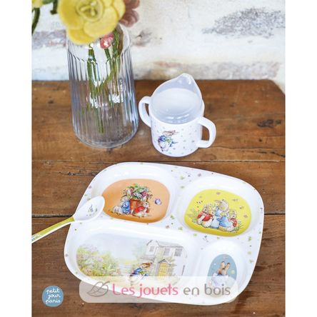Double-handled cup Peter rabbit white PJ-BP904T Petit Jour 4