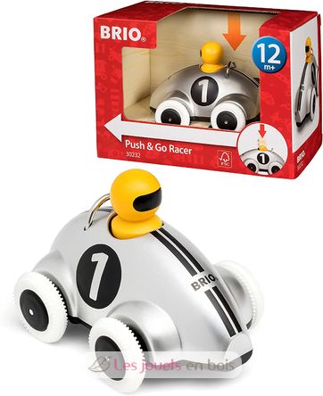 Push & Go Racer grey BR-30232 Brio 2