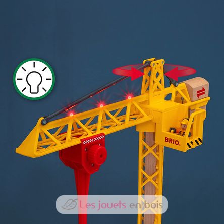 Light Up Construction Crane BR-33835 Brio 4