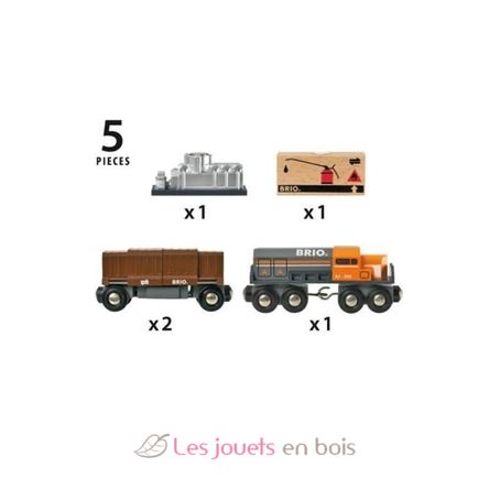 Boxcar Train BR-33657 Brio 4