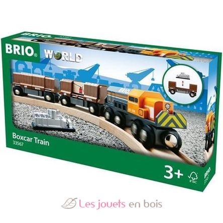 Boxcar Train BR-33657 Brio 1