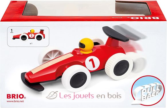 Large Pull Back Race Car BR-30308 Brio 6