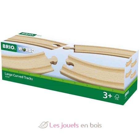 Large curved tracks BR33342-2243 Brio 2