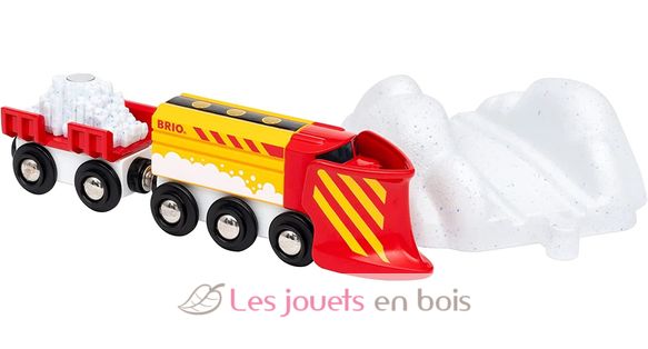 Snow plow locomotive BR-33606 Brio 3