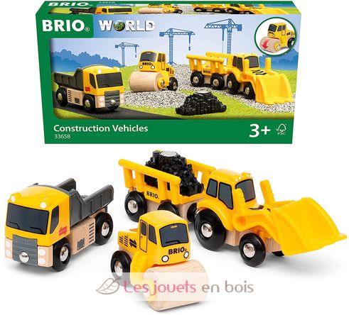 Set of 3 construction machines BR-33658 Brio 1