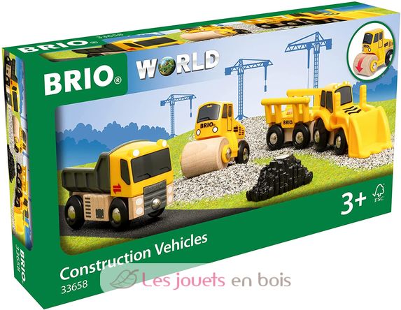 Set of 3 construction machines BR-33658 Brio 3