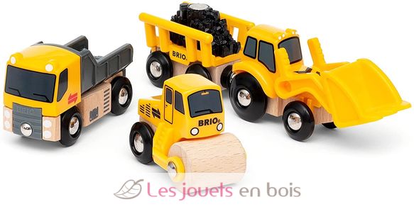 Set of 3 construction machines BR-33658 Brio 8