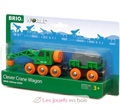 Ingenious crane wagon BR33698-3141 Brio 2