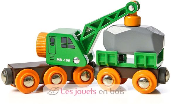 Ingenious crane wagon BR33698-3141 Brio 1