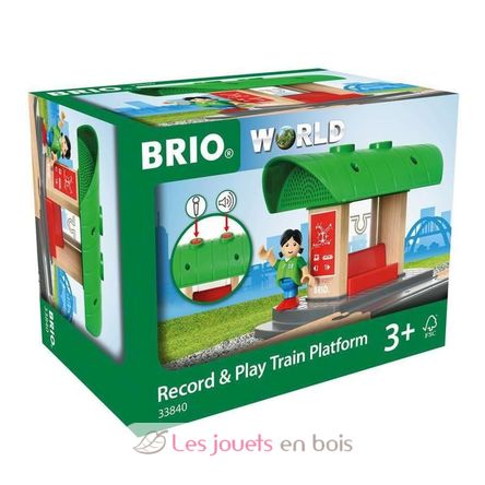 Record & Play Train Platform BR33840 Brio 2