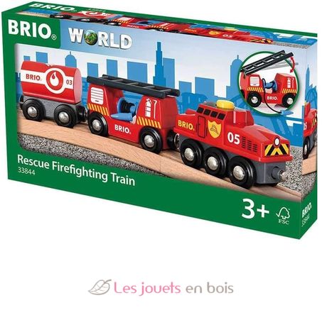 Rescue Firefighting Train BR-33844 Brio 2