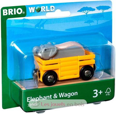 Elephant transport wagon BR-33969 Brio 4