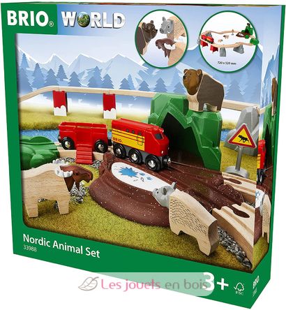 Nordic Animal Set BR-33988 Brio 10