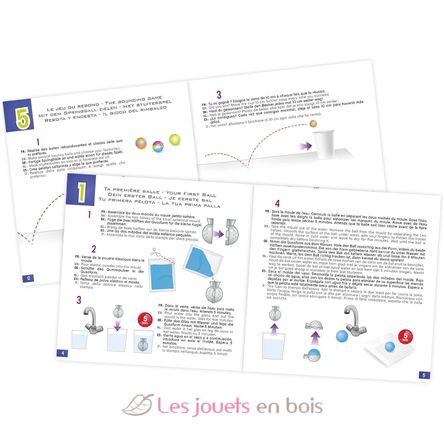 Mini Lab Bouncy Balls BUK3009 Buki France 5
