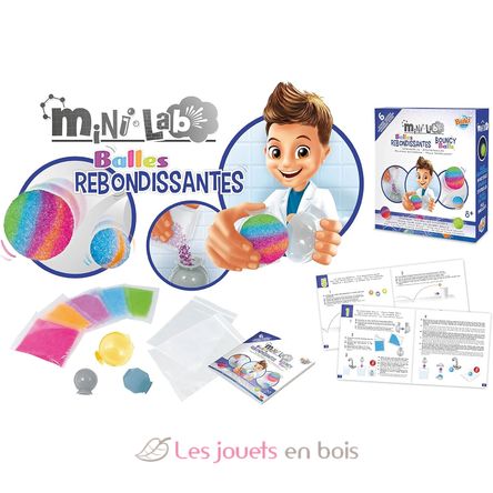 Mini Lab Bouncy Balls BUK3009 Buki France 2
