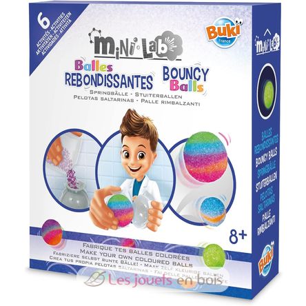 Mini Lab Bouncy Balls BUK3009 Buki France 1