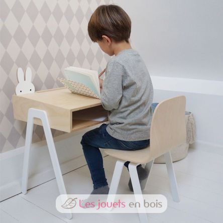 Chair small white KIDSCHAIRSMALLWH In2wood 3