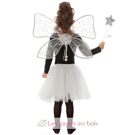 Silver fairy costume for kids 3 pcs CHAKS-C4358 Chaks 2