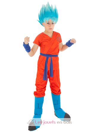 Goku super saiyan costume for kids 140cm CHAKS-C4378140 Chaks 1