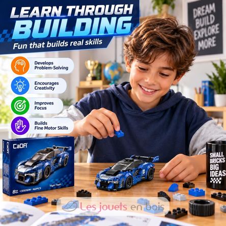Night Flash race car 162 Pieces C55051W CaDA 4