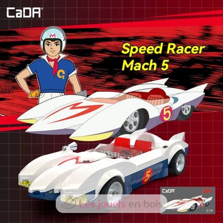 Sportscar Speed Racer Mach 5 294 Pieces C55087W CaDA 4