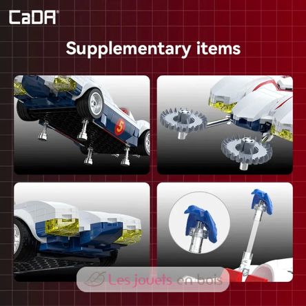 Sportscar Speed Racer Mach 5 294 Pieces C55087W CaDA 6