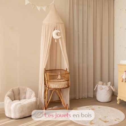 Green bed canopy Pure Soft Beige LD-CA30125040 Little Dutch 2