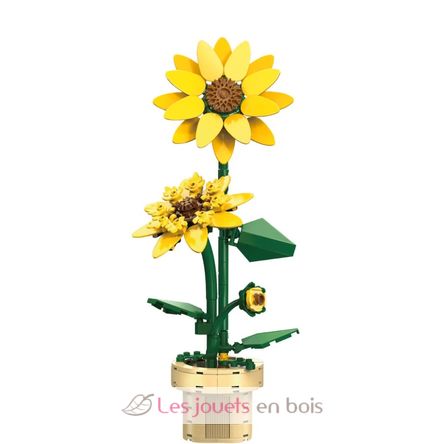 Floral Pot Sunflower 187 pieces C59030W CaDA 1