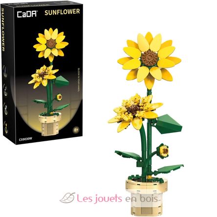 Floral Pot Sunflower 187 pieces C59030W CaDA 2