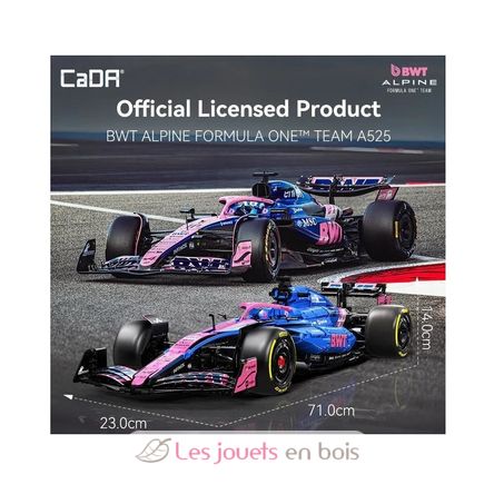 BWT Alpine F1 Team A525 2173 Pieces C64012W CaDA 5