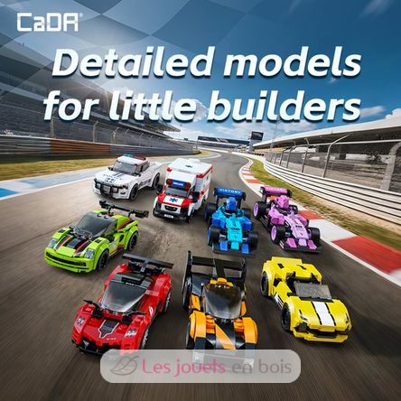 Set of 8 mini vehicles to build C55048W CaDA 2