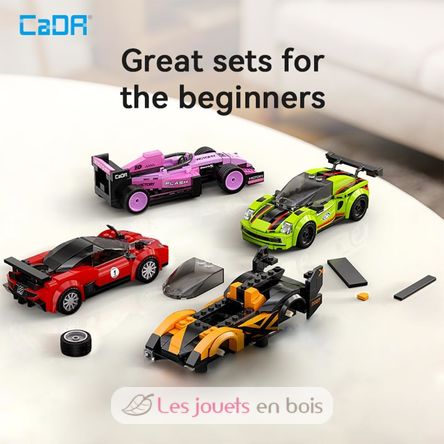 Set of 8 mini vehicles to build C55048W CaDA 6