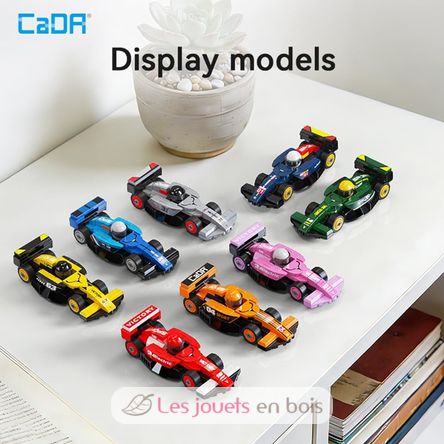 Set of 8 mini racing cars to build C55101W CaDA 5