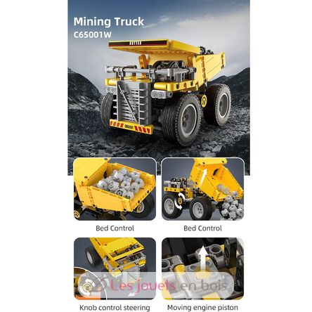 Heavy Duty Truck 372 pieces C65001W CaDA 4