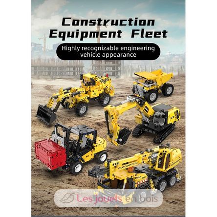 Heavy Duty Truck 372 pieces C65001W CaDA 6