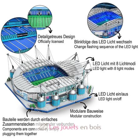 Manchester City Stadium 4473 pieces C66022W CaDA 6
